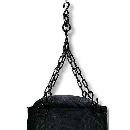 Image of SKMT Never Lose Until You Win Black Synthetic Leather Boxing Punching Bag (5 FEET)