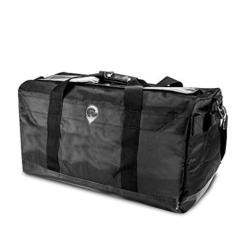 Skunk Medium Midnight Duffel - Smell Proof - Water Proof - Hydroponics (Black)