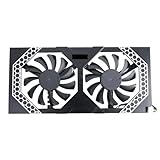 Graphics Card 75MM GA81B2U Video Card Fan for R9 270 R7 260X 7580 iPower IceQ X2 Graphics Card Cooling Fan
