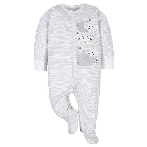 Image of Gerber Baby Boys' 4 Pack Sleep 'N Play Footie