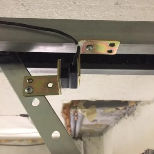 RichVibe Détecteur d'ouverture filaire pour porte de garage, volet roulant, portail en fer, détecteur d'ouverture avec capteur magnétique NdFeB, 29 x 19 x 7...