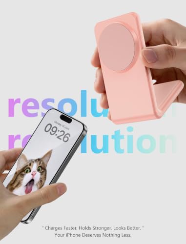Image of Mag.Safe Charger - Magnetic Wireless Charger for iPhone 12-17, Pink
