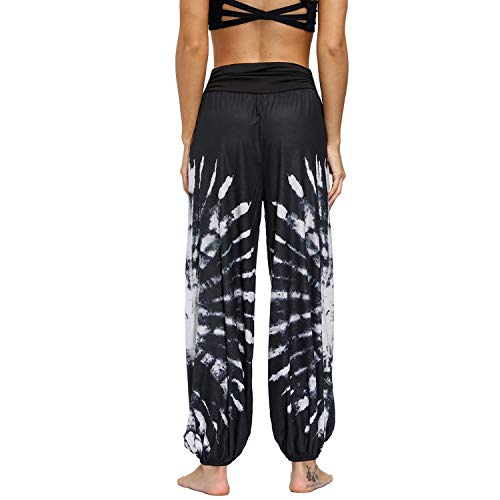 Lu's Chic Women's Thai Harem Pants Bohemian Yoga Pants Loose Indian Summer Boho Hippie Pants Style3 Medium #TOP1