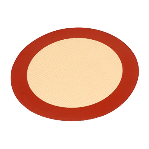 Hemobllo Silicona Antiadherente Almohadilla para Microondas y Freidora Aislante Térmico Resistente al Aceite Reutilizable para Cocina y Horneado