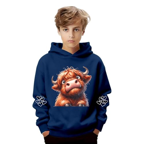Sweat capuche garçon veste polaire chaude confort