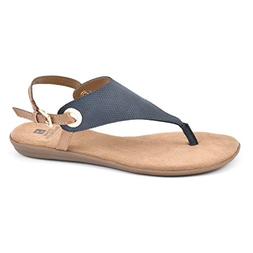 Image of WHITE MOUNTAIN Women's London Flat Sandal