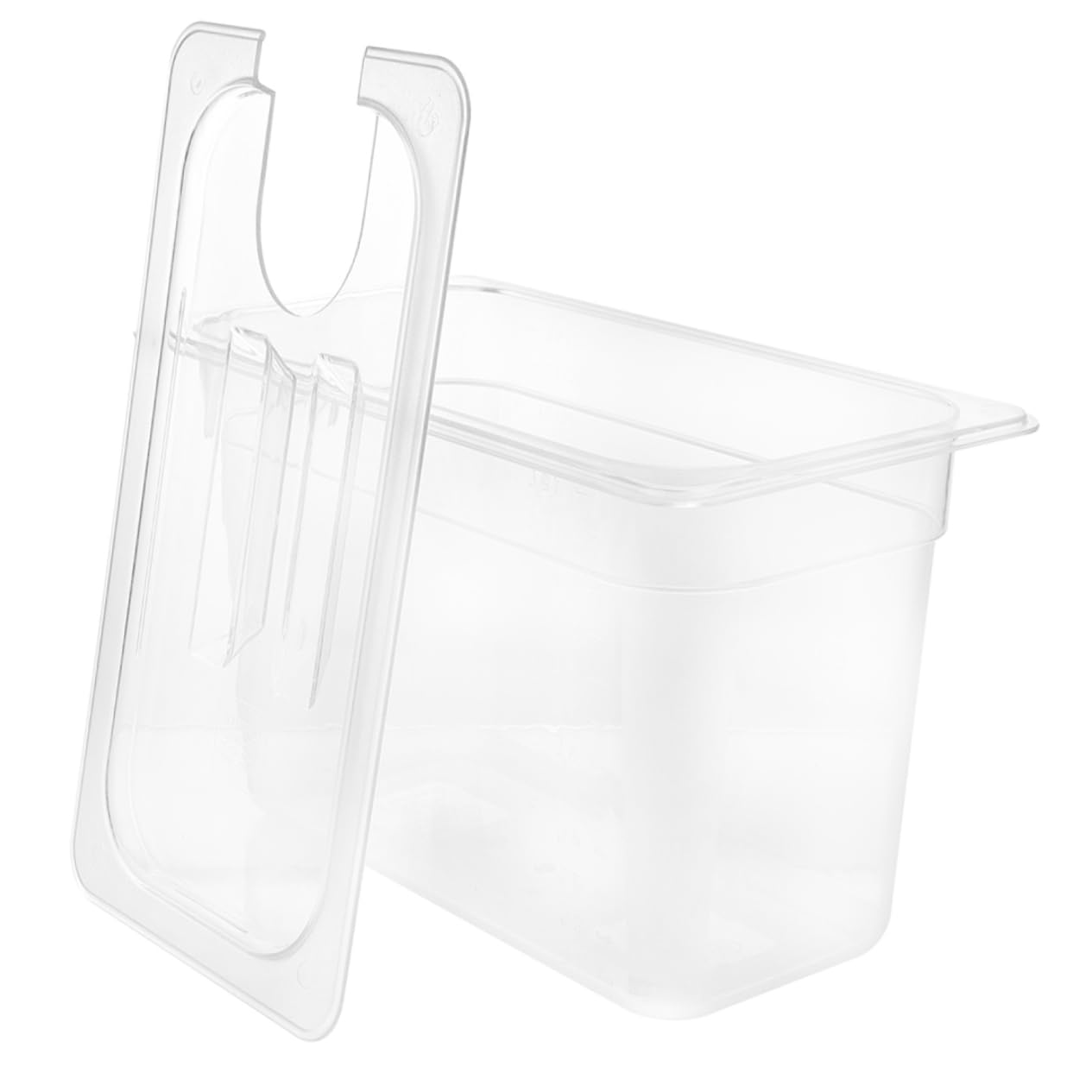 LABRIMP Slow Cooker Container Cooking Holder Easy to Clean Portable Storage Box for Low Temperature Cooking Capacity for Beginners Professionals