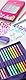 FABER-CASTELL 201737 - Buntstifte Set Sparkle 12-teilig, im Metalletui, dreikant, bruchsicher