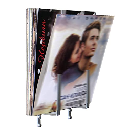 DITUDO Support de rangement mural for disque vinyle/magazine/livre 7″ 10″ 12″ LP Singles Stand peut contenir environ 25 disques, 1 paire d’étagères de rangement - Les Beatles, Paul McCartney, John Lennon, RIngo Starr, George Harrison DITUDO Support de rangement mural for disque vinyle/magazine/livre 7" 10" 12" LP Singles Stand peut contenir environ 25 disques, 1 paire d'étagères de rangement