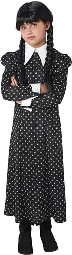 Disfraz completo Wednesday Addams para niñas, talla M miniatura 3
