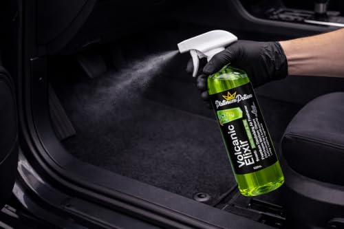 Image of Water-Based Car Air Freshener Spray | Luxury Automotive Deodorizer | Mold-Resistant Formula | Eliminates Odors and Refreshes Vehicle Interior | 17 fl oz | Volcanic Elixir