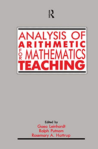 Analysis Of Arithmetic For Mathematics Teaching view 2