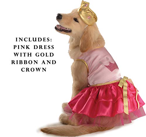 Disfraz rosa princesa para perro talla Small miniatura 2