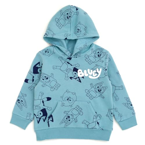 image for Bluey Bingo Pom Pom Toddler Boys Fleece Pullover Hoodie and Jogger Pan
