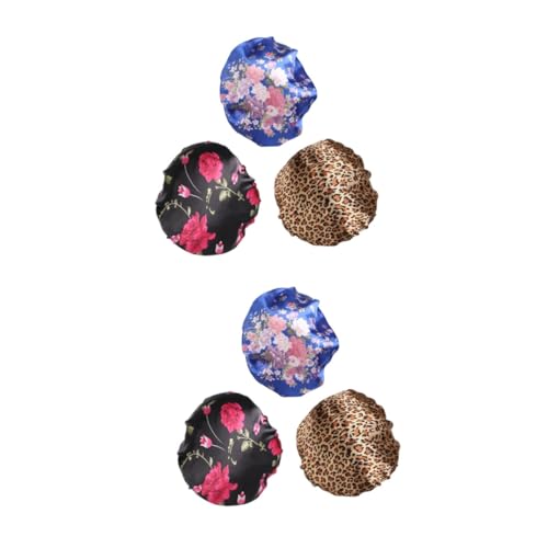 Bonnet de nuit à large bord FOMIYES pour femmes | Lot de 6 pièces