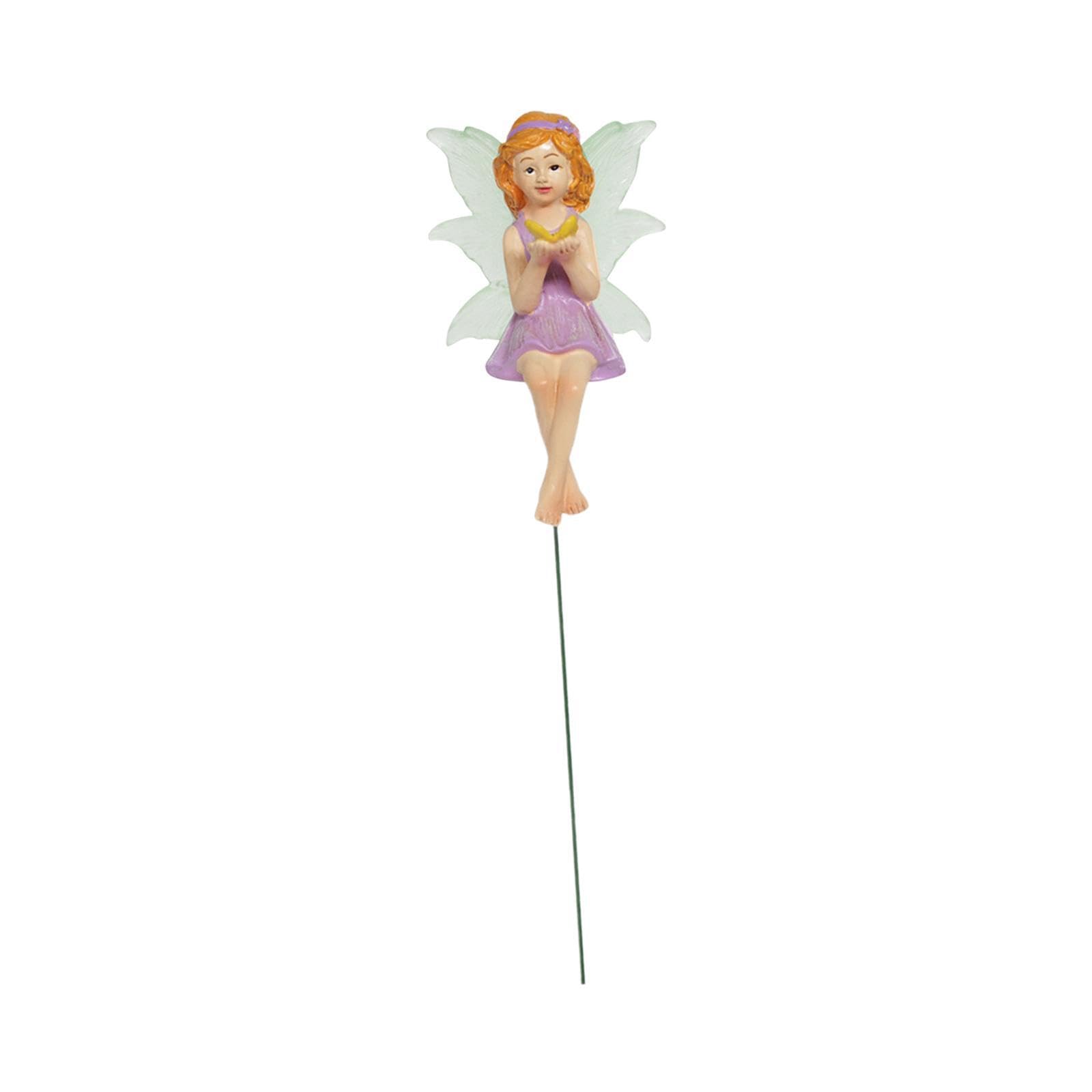 KTUXZCI Exquisite Miniature Fairy Garden Statue Fairy House Figurines For Enhancing Interior And Exterior Spaces Patio Desk Planter Pot Decoration Craft Decor