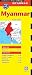 Myanmar Travel Map Fourth Edition (Periplus Travel Maps)