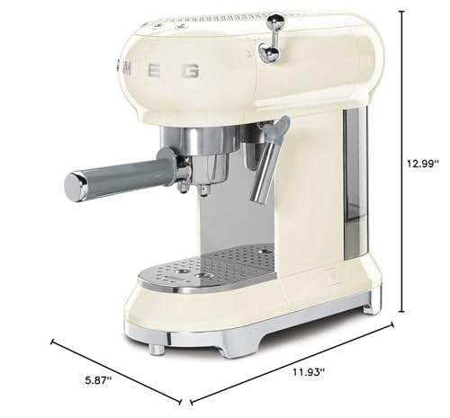 Smeg-ECF01CRUS-Espresso-Coffee-Machine-One-Size-1L-Cream Smeg ECF01CRUS Espresso Coffee Machine One Size 1L Cream