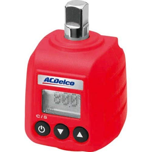 ACDelco ARM602-3 3/8" (4 à 80 Nm) Adaptateur Torque Numérique Ultra Résistant avec Buzzer et Notification Flash LED - Certificat d'étalonnage Norme ISO 6789 Cover