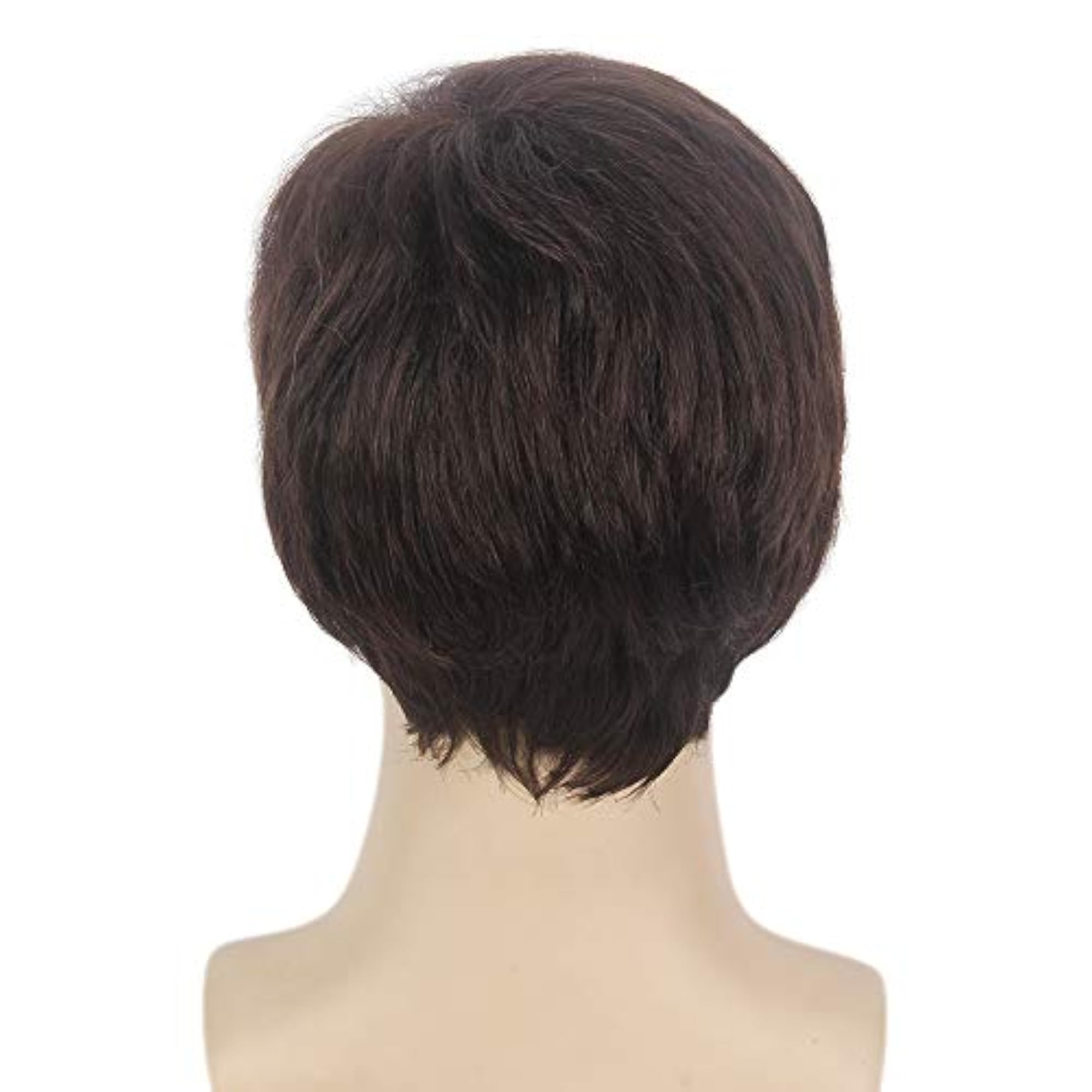 Men's Short Layered Wavy Synthetic Wig for Cosplay