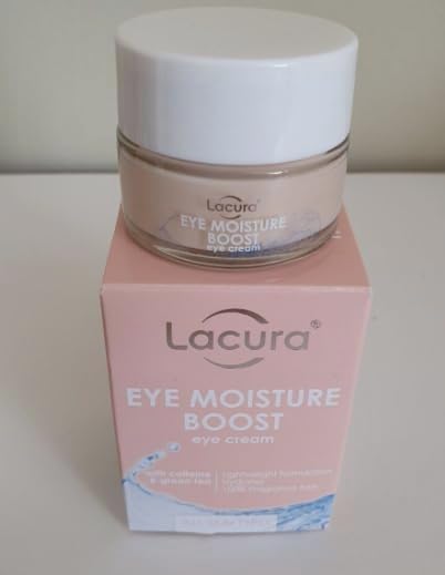 Lacura Moisture Boost with Caffeine and Green Tea For Face and Eye (Eye Moisture Boost Eye Cream 15ml)