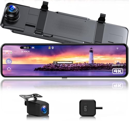 Amazon.co.jp: Changer V69 Pro ドライブレコーダー ミラー型 4K 11