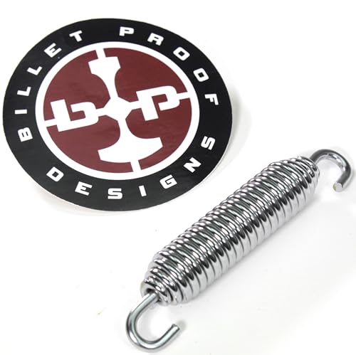 Ressort de béquille chromé 9.5 cm pour Harley Davidson Softail et Sportster XL