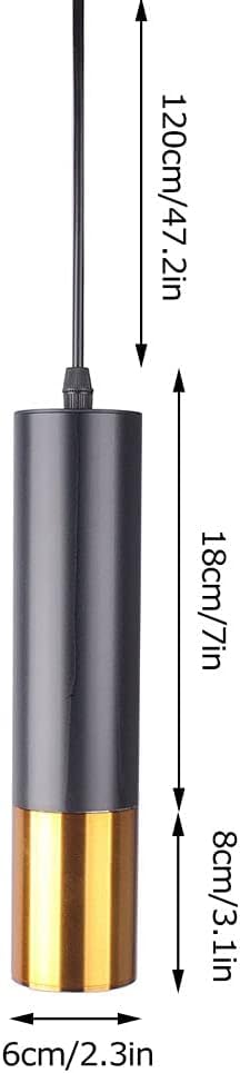 Suspension LED compacte 5W pour illuminer un plan de travail sombre sans éblouir