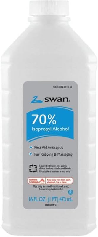 Swan Isoprophyl Alcohol, 70% 16 Fl Oz