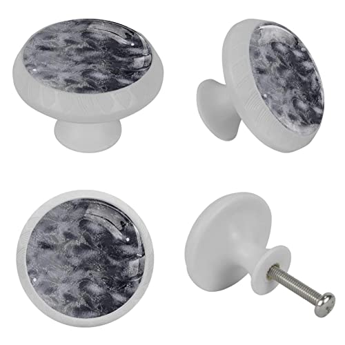 Boutons de placard de cuisine phosphorescents anti-trou noir