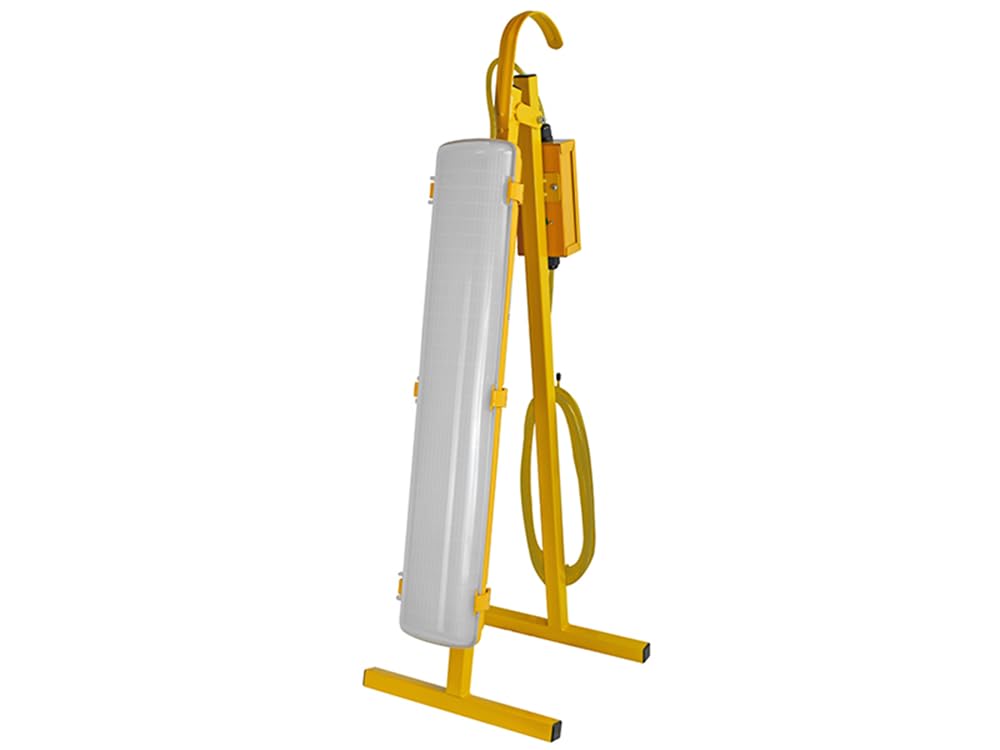 Faithfull FPPSLFW30WL LED Plasterers Folding Light Low Voltage Linkable 2600 Lm 110V 3M Cable