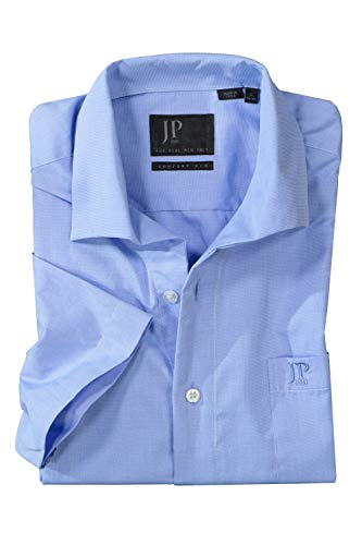 Jp 1880 Halbarm-Hemd, Variokragen Camicia 1/1, Hellblau, 3XL Uomo - 4