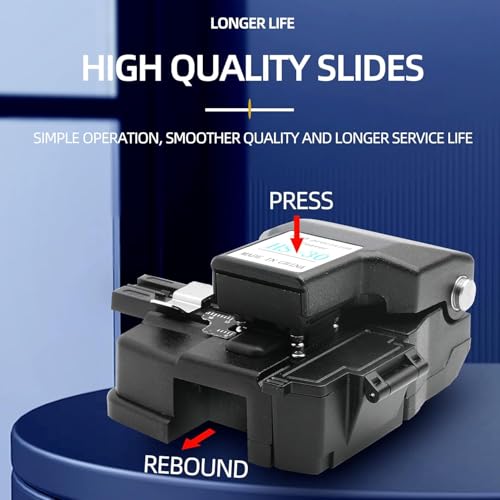 Image of Afflatus HS-30 Optical Fiber Cleaver High Precision Stripping Cutter Tools Cleaves with 48,000 Cleaves Fiber Cleaver, Fiber Cleaver Cutter, Optical Fiber Cleaver, Fiber Cleaver Cutter Wire Cutters