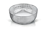 Packung Weight: 2.689 Lb Alessi Obstschale aus Edelstahl 18/10 glänzend poliert, 3 x 31.5 x 5.5 cm