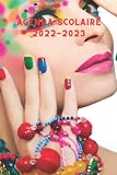 AGENDA SCOLAIRE 2022 2023 une page par jour: thême maquillage: organiseur- planificateur- pour ne rien oublier de ce que tu as à faire- 333 pages- - ... 15cm X 23cm- de septembre 2022 à juillet 2023