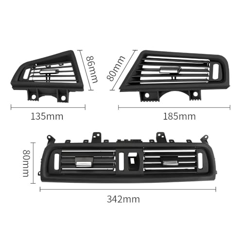 Panel de ventilación AC para BMW Serie 5 F10 F11, solucione rejillas rotas de 2010 a 2017 5