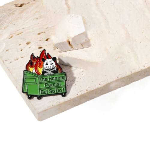 Image of Cute Enamel Pins Cartoon Lapel Pin Brooch Badge for Backpack Jackets Funny Tiger Pins for Gift Anime Enamel Pin for Clothing Hat Decoration
