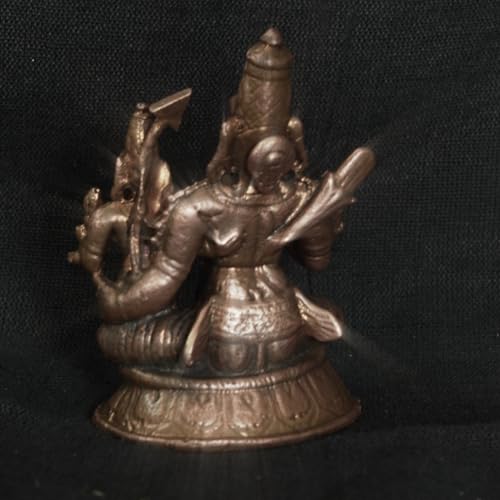 Image of Copper God Idols Ram and seeta i, 2.3 inches, 160 Grams, Patina Antique Finish, Pack of 1 Piece