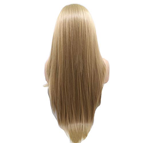 Perruque dorée lace front pour changer de style en soirée - 3