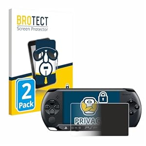 BROTECT Anti-Spy Blickschutzfolie für Sony PSP 1004 (2 Stück)