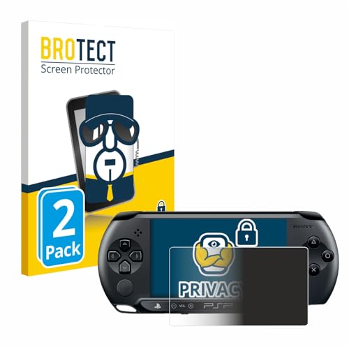 BROTECT Anti-Spy Blickschutzfolie für Sony PSP 1004 (2 Stück)