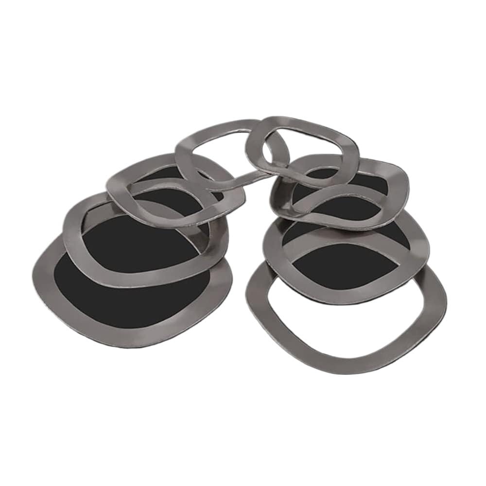 Lot de 2 à 20 Joints ondulés M3-M41, rondelles élastiques, rondelles ondulées, en Acier Inoxydable, for Joints d'arbres de roulement(5pcs M16x21x0.3)