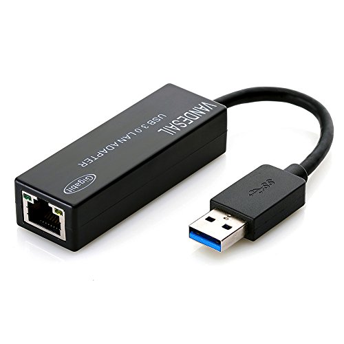 Gigabit Network Adapter, VANDESAIL USB 3.0 to RJ45 Ethernet Adapter 10/100/1000 Mbps