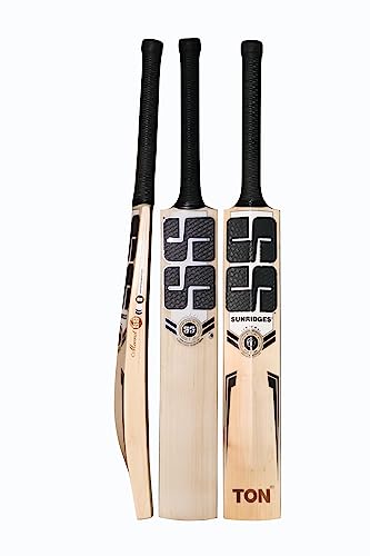 SS Ton Limited Edition English Willow Cricket Bat, Short Handle (...