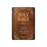  Innovedesire Holy Bible 1611 King James Version Tablet Etui Coque Housse pour iPad Pro 10.5, iPad Air (2019, 3rd)