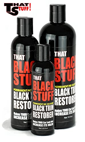That Black Stuff | Satin Plastic Restorer | Do Once And Done | Restore To Black Satin Finish #TOP2