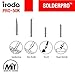 IRODA SolderPro Original 50K Butane Soldering Iron Kit 4-in-1 Cordless 30-70W Pro Grade | 18s Heat-Up Multi-Function Heat Tool with Case & Tips