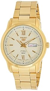 Seiko 5 Automatic Champagne Dial Men's Watch SNKP20J1