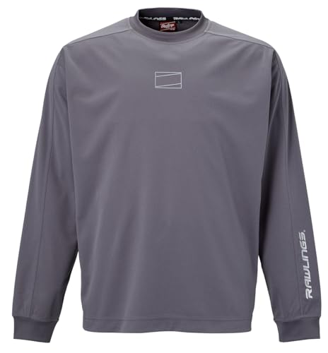 ローリングス(Rawlings) 野球用 ウインドブロック ロングスリーブレイヤー AOS15F02 コンクリートグレー 2XO