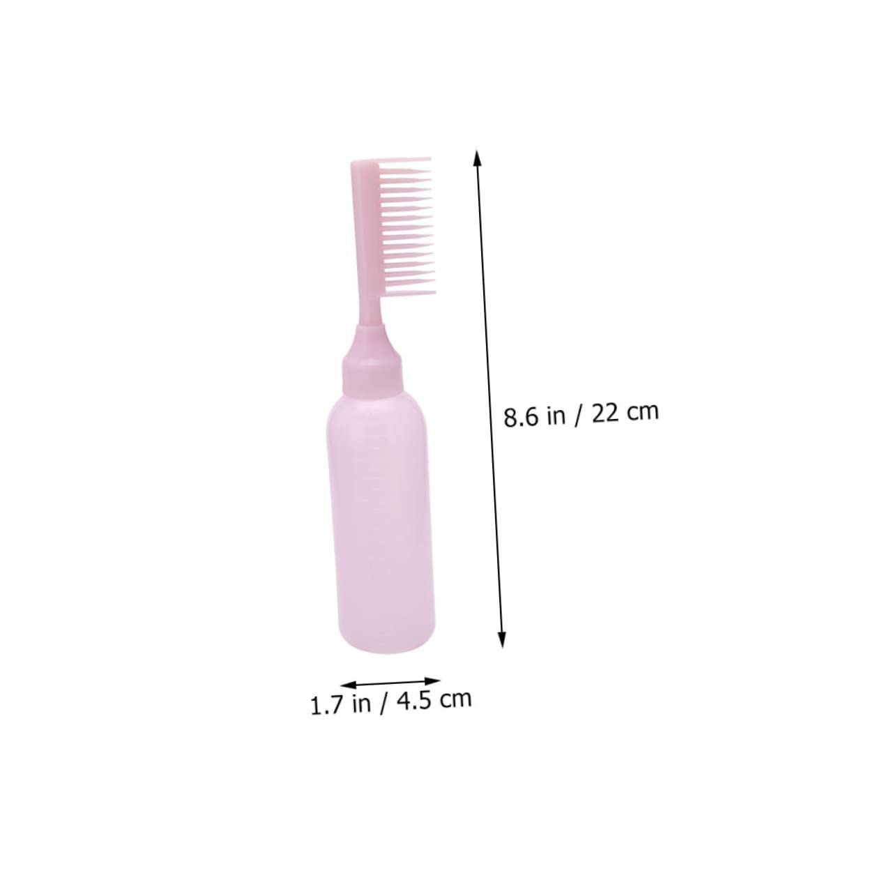 OSOLADY 3pcs Hair Dye Comb Bottles Portable Applicator Containers for Easy Hair Coloring Includes for Root
